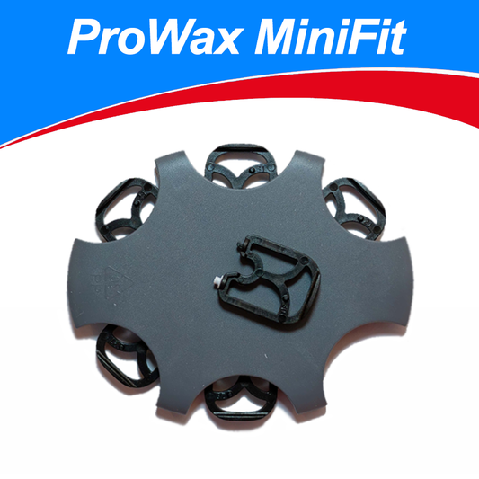 Oticon ProWax miniFit Cerumenfilter - Filter für Oticon Hörgeräte - Schützt vor Feuchtigkeit & Ohrenschmalz - 1,4 mm Durchmesser - 6 Stk. - Schwarz